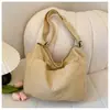 Bolso bandolera Yuezi para mujer, Bolso mensajero de lona literario de gran capacidad, Bolso deportivo casual ligero, Bolso estilo perezoso para estudiante