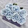 Nova 7 Austin flor artificial casamento fileira de flores de casamento decoração de caminho de estrada flor falsa noiva DIY segurando flor atacado