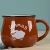 Caneca de Cerâmica Criativa Caneca de Café da Manhã Caneca para Café Leite Caneca para Água do Escritório Caneca Personalizada com Logo Presente Publicitário