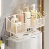 Prateleira de Armazenamento Acima do Vaso Sanitário, Armário de Armazenamento para Espaço Vazio, Banheiro, Armário de Armazenamento Multifuncional de Alta Qualidade Montado na Parede