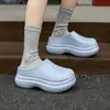 Sandalias de Verano para Mujer para Exteriores y Playa, Suela Gruesa de Eva, Tacto Súper Suave, Nuevo Modelo 2026, Punta Cerrada, Antideslizantes, Pantuflas Estilo Birkenstock