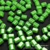 Contas Hexagonais de Jade Seco Ciano 8x10mm Contas Cilíndricas Venda por Atacado Acessórios de Contas Soltas para Joias de Jade DIY Pulseira Colar