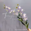 Flores de Jasmim Artificiais para Casamentos, Decoração de Casa, Salões de Casamento, Paisagismo de Hotéis e Arranjos Florais de Teto Alto
