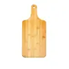 Tabla de cortar de doble cara de madera maciza transfronteriza Tabla de cortar de madera de acacia para encimera de cocina con mango Tabla para pizza Bandeja para sushi