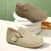 Zapatos Birkenstock de suela gruesa, cuero suave para mujer, nuevo modelo otoño 2026, zapatos de abuela ligeros de suela blanda, zapatos Birkenstock casuales versátiles retro