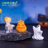 Micro Paisaje Creativo Dibujos Animados Horror Calabaza Fantasma DIY Decoraciones Accesorios Halloween Paisajismo Escritorio Pequeños Adornos