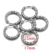 Aço inoxidável banho de ouro processo de galvanoplastia brincos brincos feitos à mão diy personalidade atmosfera simples brincos brincos atacado