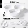 Plato de Melamina Xiangyuan con Múltiples Compartimentos para Catering Comercial, Plato Especial para Sashimi, Bandeja para Alimentos Estofados, Presentación Artística de Plato para Comer