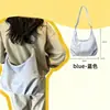 Nova bolsa tote de grande capacidade, bolsa de ombro moderna e simples para o dia a dia, bolsa transversal estilosa para estudantes, bolsa de ombro para mulheres