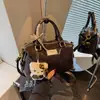 Bolsa Cruzada de un Solo Hombro con Estampado de Gatito Lindo de Dibujos Animados para Primavera 2026 para Mujer, Bolso de Mano Exquisito, Moderno, Retro, Versátil