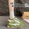 Zapatos de Malla Agan de 5CM~ Zapatos de Mujer 2026 Primavera Verano Nuevos Versátiles Suela Gruesa Transpirables Casuales Deportivos Zapatos para Correr