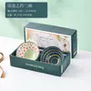 Evento de Apertura Juego de Cuenco de Cerámica y Palillos al por Mayor Regalo para el Hogar Cuencos Juego de Vajilla Japonesa Cuenco y Palillos para Llevar Caja de Regalo