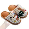 Pantuflas de algodón para niños con diseño de cachorro, colección invierno 2026, para niños, uso en interiores, para niños y niñas mayores, pantuflas afelpadas
