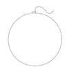 Joyería Europea y Americana Dropshipping Collar de Cuentas de Frijol Color Oro Cadena Corta para Clavícula Estilo Francés Cadena para Suéter Estilo Mori