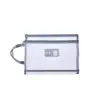 Bolsa de asunto asunto, bolsa para documentos clasificados, cremallera de doble capa, bolsa de tareas para estudiantes de gran capacidad, bolsa de malla transparente A4 para exámenes