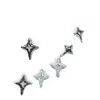 Pendientes de Tachuela de Moda Pendientes de Mariposa Nuevos Versátiles Súper Brillantes Circonita Aguja de Plata S925 Galvanizada Ecológica Ropa de Moda de Invierno