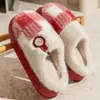 Pantuflas de algodón para pareja para mujer, nuevo modelo otoño e invierno 2026, antideslizantes, cálidas, para uso en interiores en casa, silenciosas, zapatos de algodón felpudo para mujer