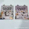 Nuevos Gatos de Papel DIY Gato de Papel Plegable Animal Origami 50 Piezas