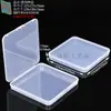 Caja Cuadrada de 15 mm, Caja Cuadrada para Accesorios, Caja Transparente para Herramientas de Arte, Caja de Almacenamiento para Pinceles de Pintura al Óleo, Caja para Pinceles de Gouache con Tapa