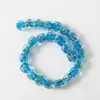 Cuentas Cuadradas de Vidrio en Polvo de Colores para Pulsera, Collar, Pendientes, Pasador de Pelo, Joyería DIY, Hecho a Mano, Cuentas de Vidrio de Azúcar de Roca, Venta al por Mayor