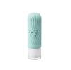 Frasco de silicone vazio para shampoo e gel de banho, ideal para viagem. Dispensador de cosméticos portátil com design de desenho animado.