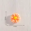 Acessórios de Flor Margarida Desenho Animado Resina DIY Cola de Creme Capa de Celular Ímã de Geladeira Furo Fivela de Sapato Acessórios para Cabelo Acessórios