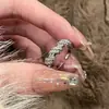 Anillo de Estrella de Cinco Puntas para Mujer Lujo Ligero Diseño de Nicho Alto Nivel Estilo Coreano Anillo Sencillo de Plata para Dedo del Pie Anillo Sencillo para Dedo del Anillo Estudiante