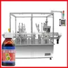 Línea de Producción de Llenado de Líquido Oral de Tuna de 50 ml Máquina Tapadora de Latas de Líquido Oral de 25 ml Equipo de Empaque para Latas con Gotero