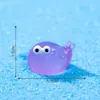 Novo produto transfronteiriço peixe gordo luminoso partículas fofas paisagismo de aquário marinho acessórios decorativos diy micro paisagem pequenos ornamentos
