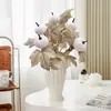 Popular Nuevo Ramo de Flores Artificiales de Color Otoñal Corona de Hojas de Arce Calabaza de Acción de Gracias Decoración del Hogar Halloween Paquete de Otoño