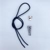 Tendencia casual corbata bolo corbata polo accesorios DIY hebilla deslizante de metal colgante de chasis cuerda de cuero 2023
