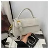 Bolsa Pequena Feminina Transfronteiriça 2026 Nova Moda Primavera/Verão Bolsa de Ombro Transversal Bolsa de Mão Elegante para Senhoras Bolsa Quadrada Pequena