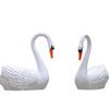 Lámpara Solar de Cisne para Patio Exterior Decoración de Jardín y Villa Lámpara de Cisne Brillante de Fibra de Vidrio Luz Ambiental para Casa de Huéspedes