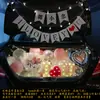 Sorpresa en el Maletero del Coche San Valentín Chino Romántico Decoración de Cumpleaños para Novia Escena de Diseño de Maletero para Propuesta de Matrimonio Confesión