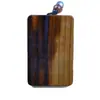 Amuletos de Paz de Madera de Melocotón Rayada Natural Amuletos Clásicos Portátiles Talla en Madera Colgante para Coche Accesorio Unisex Amuletos Portátiles Tallados a Mano