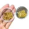 Pegatinas de Teléfono de Oro Puro Pegatinas de Teléfono de Oro de 2 mg Regalos Culturales y Creativos para Transmisiones en Vivo Pequeños Regalos para Tiendas Físicas Fuente Mayorista