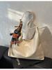 Bolso de Hombro Casual Transfronterizo para Mujer, Estilo Coreano Retro de Gran Capacidad, Nuevo Modelo 2026, Bolso de Axila de Gama Alta