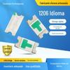 1206 Luz Azul SMD Lâmpada Contas LED de Alto Brilho Diodo Emissor de Luz Tubo Digital Luz de Fundo Brinquedo Equipamento Luz Indicadora