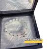 Pulsera de Campana 2023 Nuevo Estilo Pulsera Luz de Luna Gris Diseño Nicho Regalo a Juego para Mejor Amigo Pequeño Regalo para Mejor Amigo