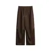 Pantalones Casuales de Color Sólido para Hombre, Estilo Americano Moderno de la Marca Catteeius, Pantalones Anchos Relajados, Pantalones Largos Suaves Versátiles para Mujer