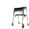 Soporte Plegable para Caminar con Capacidad de Carga de 150 kg con Aleación de Aluminio, Freno de Mano, Ruedas Universales y Asiento, Certificado CE, Comercio Exterior ODM