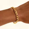 Pulsera Transfronteriza de Acero Inoxidable Europea y Americana Moda Simple Versátil Regalo de Amistad Fiesta Festiva Regalo de Cumpleaños Joyería para Mujeres