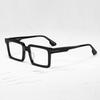 Marca Grande Mismo Estilo Material Grueso Placa Prisma Cuadrado Montura de Gafas Moda Gafas de Sol de Placa Gruesa