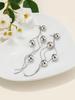 Pendientes Largos de Borla Doble Uso, Simples y de Moda