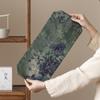 Tapete de té con burbujas secas, tapete de té impermeable de estilo zen chino, juego de té Kung Fu, accesorios para camino de mesa, tapete aislante térmico para mesa de té, accesorios