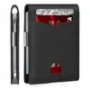Cartera y Tarjetero RFID Ultradelgados con Protección Antirrobo, 80% de Descuento Clip de USD, Cartera Simple y Multifuncional