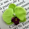 Atacado de Fábrica Cabeças de Flores de Orquídea Borboleta Artificiais Mini para Decoração de Chapéus, Decoração de Caixas de Doces, Presilhas de Cabelo, Acessórios de Cabeça, Flores para Chapéus, Flores para Sapatos e Boutonnières