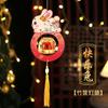 26 Novos Modelos de Lanternas Chinesas Tradicionais, Borlas de Hanfu Feitas à Mão em Estilo Antigo, Grampos de Cabelo de Pelo de Coelho Brilhantes, Pequenas Lanternas para Venda no Atacado