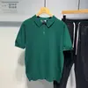 Jovem Popular Simples Padrão Japonês 2023 Nova Moda Preguiçoso Tendência Camisa Polo Verão Manga Curta Masculina