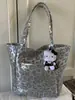 Bolso de mano retro con estampado de leopardo para mujer, tendencia de verano 2025, estilo western casual, gran capacidad, para el trabajo, para ir de compras, bolso de hombro